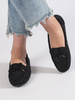 Comfy Black Suede Loafers