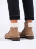 Beige Cozy-Lined Boots