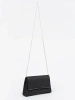 Small black chain strap bag