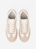 Women's White-Beige Sneakers