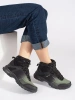 Black and Green Adventure Boots