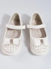 Delicate White Vinceza Ballet Flats