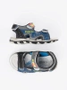 Navy blue boys' sandals