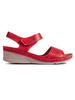 Red Velcro Sandals