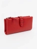 Red Women's Wallet with Compartments
