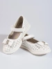 Delicate White Vinceza Ballet Flats