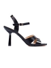 Chic Black Block Heel Sandals