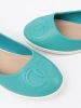 Blue women's ballerinas