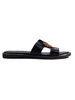 Chic Black Slide Sandals