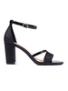 Chic Black Block Heel Sandals