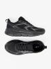 Lightweight Black McArthur Sports Shoes with Thick Soles