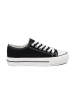 Women's black sneakers