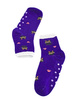 Blue Kitty Non-Slip Socks for Kids