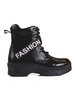 Potocki Fashion Black Ankle Boots