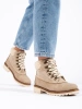 Cozy Beige Fleece-Lined Boots