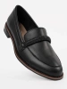 Black loafers with leather insole Sergio Leone