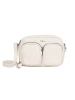 Light beige small bag with pockets