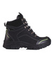Black Trekking Shoes for Young Adventurers