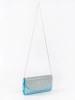 Chic Blue Envelope Clutch