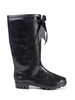 Czarne lakierowane kalosze