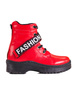 Potocki Fashion Red Ankle Boots