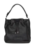 Women's Black Bucket Bag