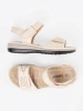 Light beige women's sandals