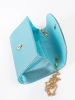 Chic Blue Envelope Clutch