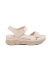 Beige classic women's sandals