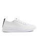 White Lace-Up Casual Shoes