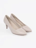 Light Gray Pumps Sergio Leone