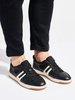 Black Eco-Leather Sneakers