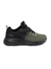 Light dark green men's sports shoes
