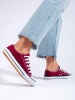 Low Burgundy Sneakers