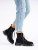 Suede Ankle Boots in Black