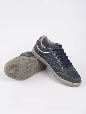 Granatowe  buty sportowe