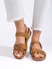 Light Camel Platform Sandals