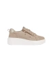Beige chunky sole sneakers
