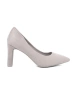 Classic Grey Suede Stilettos with Heel