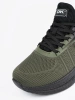 Men's dark green sports shoes