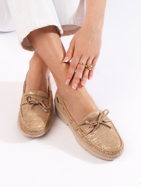 Comfy Beige Loafers
