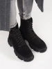 Soft Black Hiking Boots