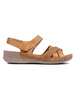 Light Camel Platform Sandals