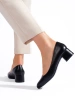 Chic Black Low-Heel Pumps