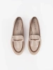 Women's Elegant Beige Loafers