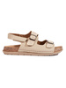 Beige Comfy Buckle Sandals