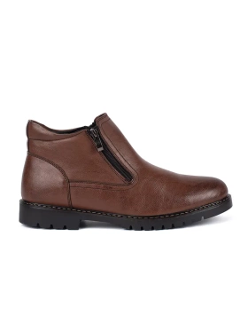 Cozy Brown Winter Booties