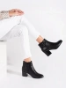 Stylish Black Ankle Boots by Sergio Leone
