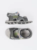 Boy's grey sandals