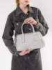 Gray shoulder bag